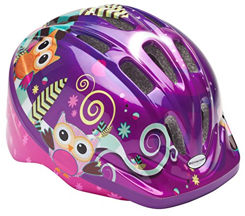 Schwinn Kids Bike Helmet Classic Design, Toddler and Infant Sizes, Toddler, Crazy Owl