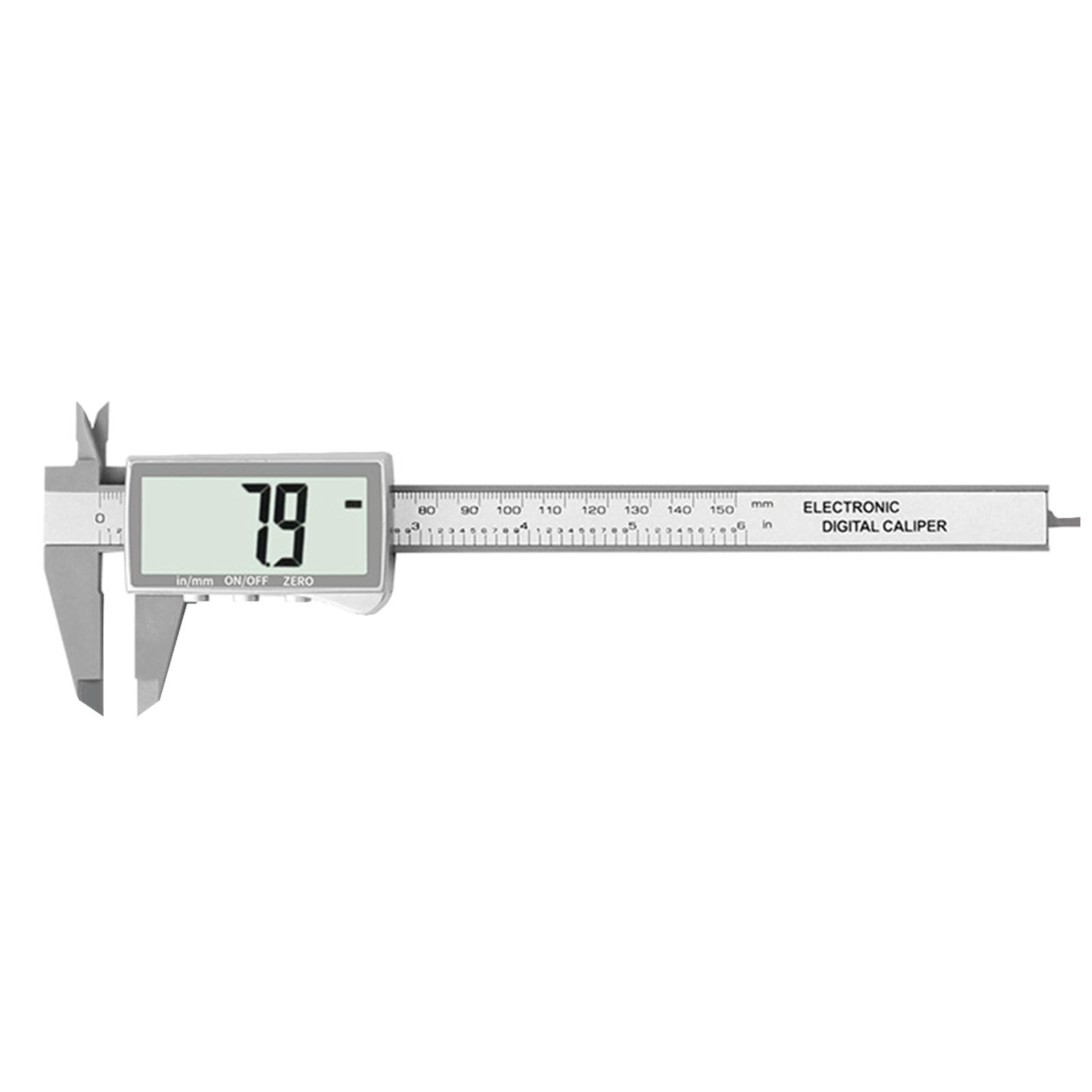 Inner Outer Diameter Measuring Tool Digital Vernier Caliper with Unit Conversion Professional Micrometer Gauge Depth Measurement Caliper