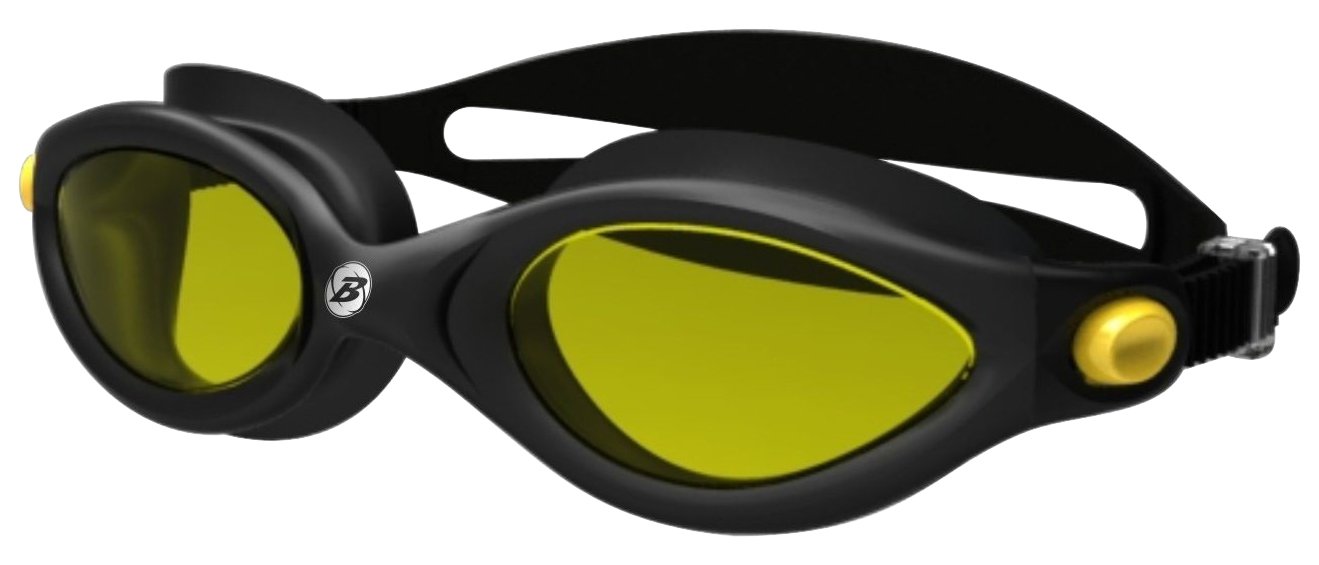 BARRACUDA Aqualightning Goggles, Yellow/Black : Sports & Outdoors
