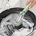 Soap Dispense Kitchen Brush | Dish Pot Pan Sink Cleaning Brush, Kitchen Scrub Brush, Handheld Soap Dispensing Brush, Our Soap Dispensing Dish Brush is a great solution for all your cleaning needs