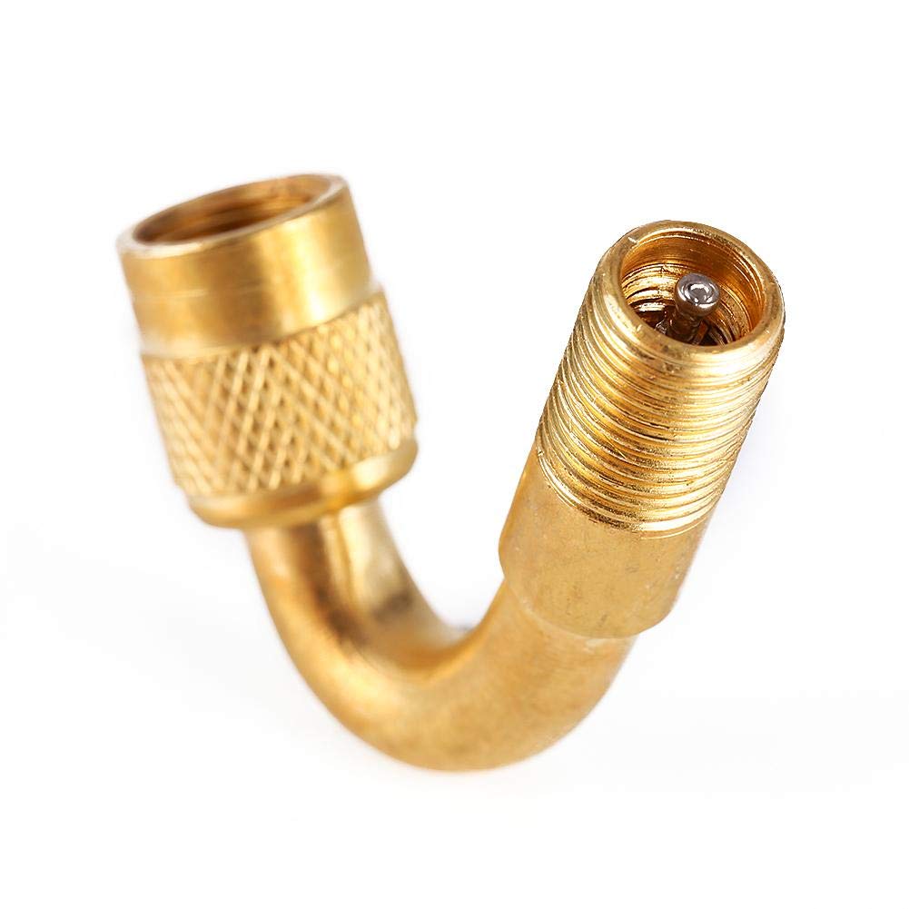 Przedłużacz zaworów do opon Opon, Fydun 1 x 135 stopni kąt opony adapter do silnika rower samochód ciężarowy auto