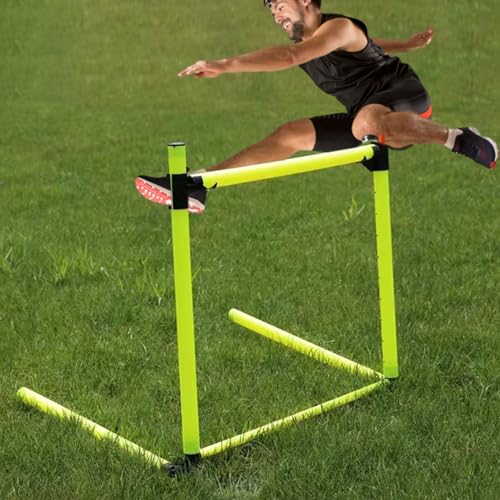 Barres de saut portables avec hauteur réglable 10-60cm équipement agilité extérieur