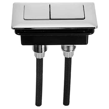 1Pc Toilet Flush Button Round Head Dual-button Push Button Durable Cistern Push Button Replacement Flush System I4031950626