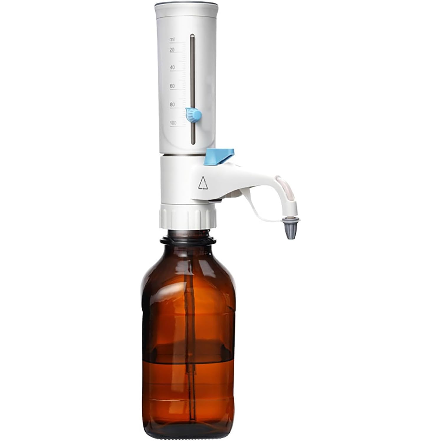 Dispensador de líquido de laboratorio, dispensador de botella para disolventes y reactivos