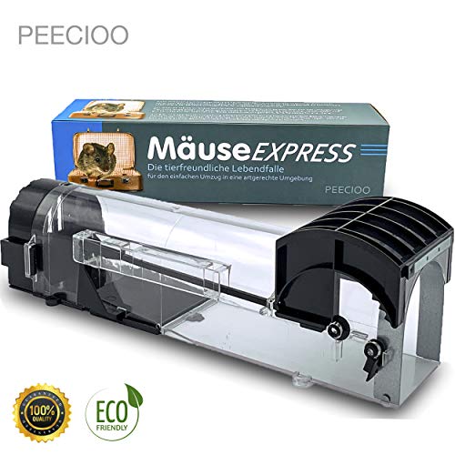 Preisvergleich Produktbild Peecioo - MäuseExpress - Lebend Mausefalle für den Mauseumzug