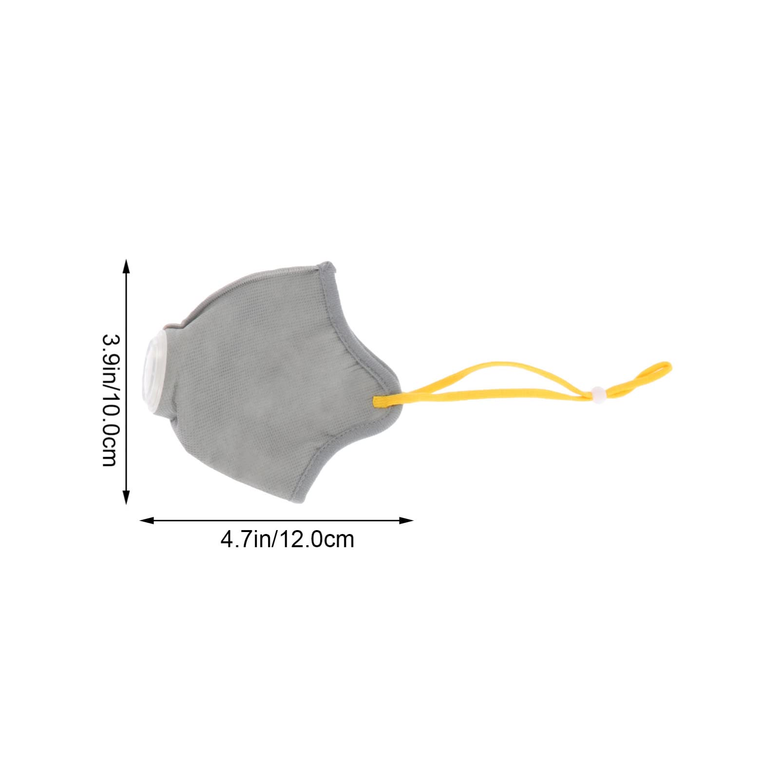 BESTonZON 2Pcs Adjustable Dog Muzzle for Chewing Biting Prevention Comfortable Nonwoven Dog Accessory Easy Wear Durable