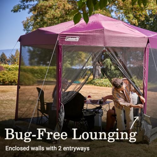 Coleman Screen Canopy Tent with Instant Set up 10.5x9 Foot - image 2