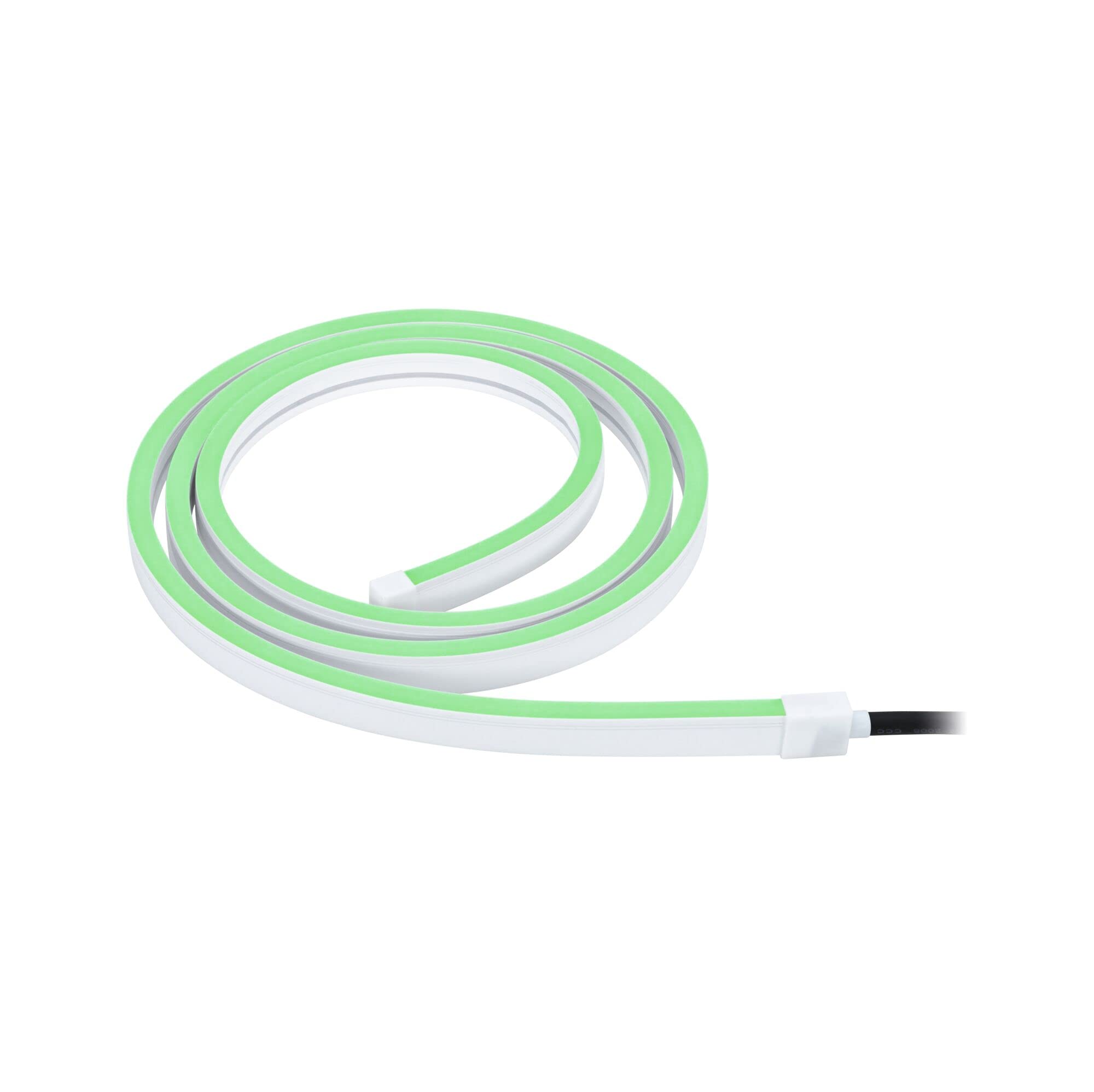Paulmann 94560 Plug & Shine oprawa zewnętrzna LED Strip Smart Home Zigbee Smooth IP67 2m w zest. 1x11W ściem. sterow. barwą RGBW Biały tw. szt. 3000K