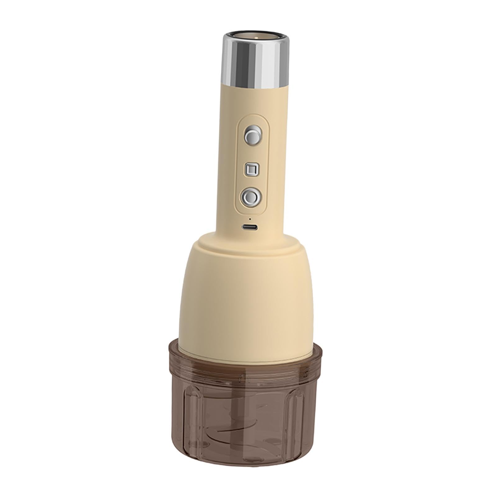Tritatutto Elettrico 2 in 1, sigillatore sottovuoto, Senza Fili, da banco, per Uso Domestico, Robot da Cucina, tritacarne, tritaaglio