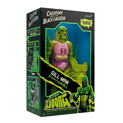 Image of Super7 Universal Monsters Creature from The Black Lagoon - 11 in Super Cyborg Action Figure