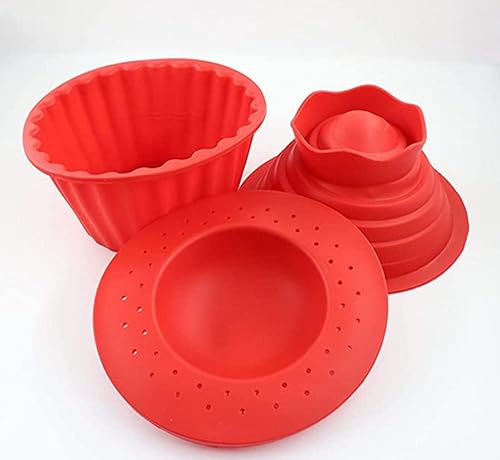 Miniatura 3 de Moldes gigantes para cupcakes, aptos para lavavajillas, moldes de silicona para cupcakes, antiadherentes, juegos de horneado jumbo para decoración