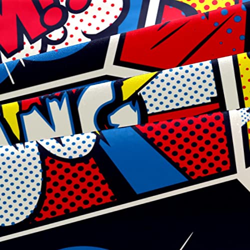 Xinxunfushi Pop Art Duvet Cover Set, Bedding Sets With Zipper Closure,1 Duvet Cover + 2 Pillow Shams, Queen Size, No Comforter #TOP2