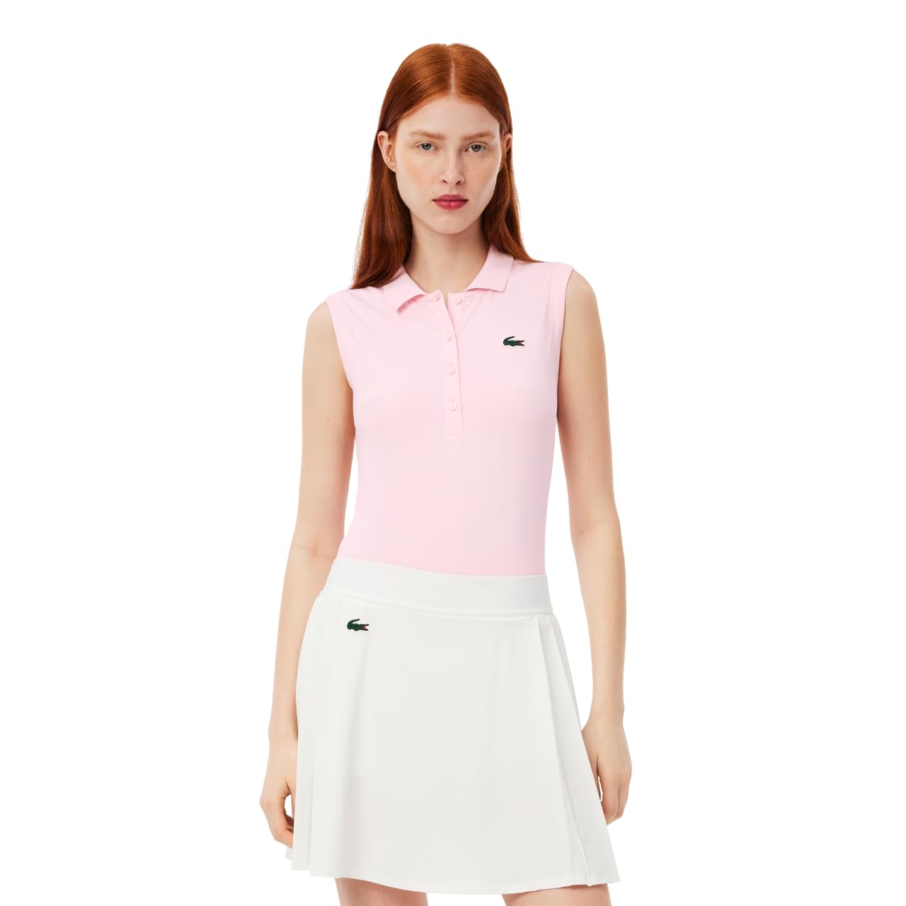 

                                                    Lacoste Women's Sport Slim Fit UV Protect Stretch 