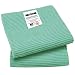 Now Designs Ripple Kitchen Towel, Set of 2, Lucite Green