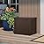 Suncast Small Outdoor Storage Box - 22 Gallon Java Resin Outdoor Deck Box, Flat-Lid Bench Seating, Patio Storage Bin Container for Organizing Tools, Cushions for Porch, Deck, Pool, & Garden