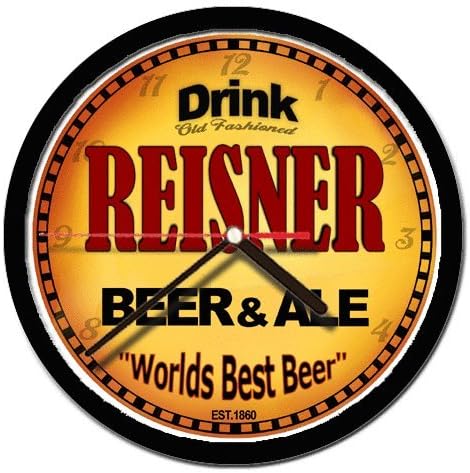 REISNER beer and ale cerveza wall clock