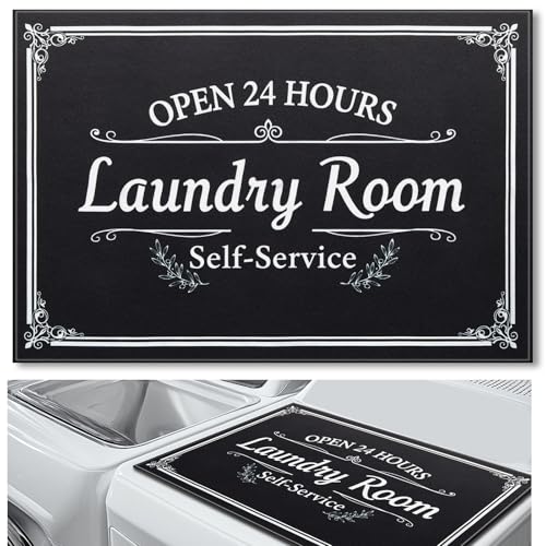 Image of Teenyyou 1 Pcs 26 inch x 18 inch Dryer Top Protector Mat, Washer and Dryer Topper, Non Slip Waterproof Machine Cover Dust Proof Quick Drying Topper Pad for Laundry and Kitchen (Laundry Room)