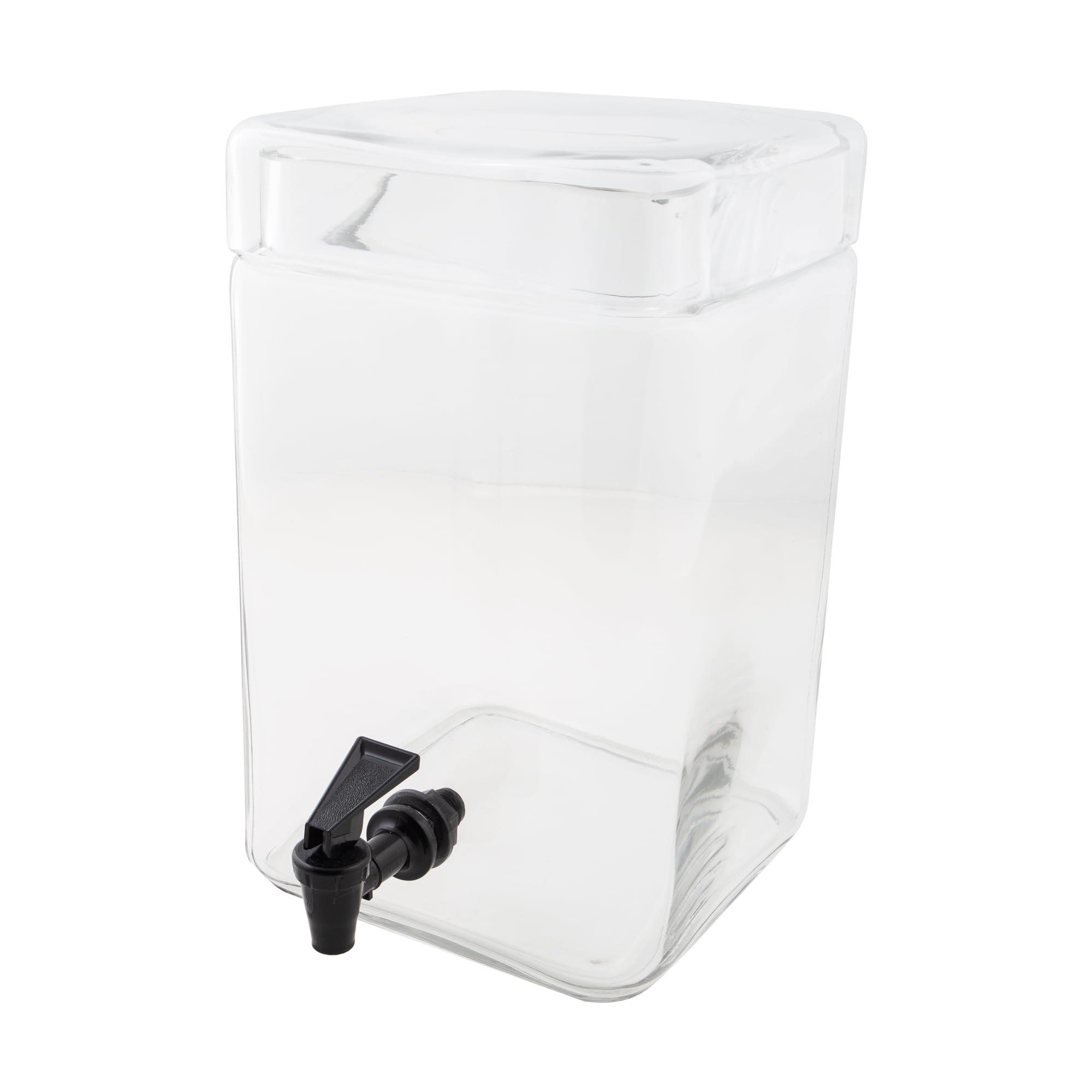 Cal-Mil 1733-2 Square Infusion Dispenser, 2 Gallon, 12