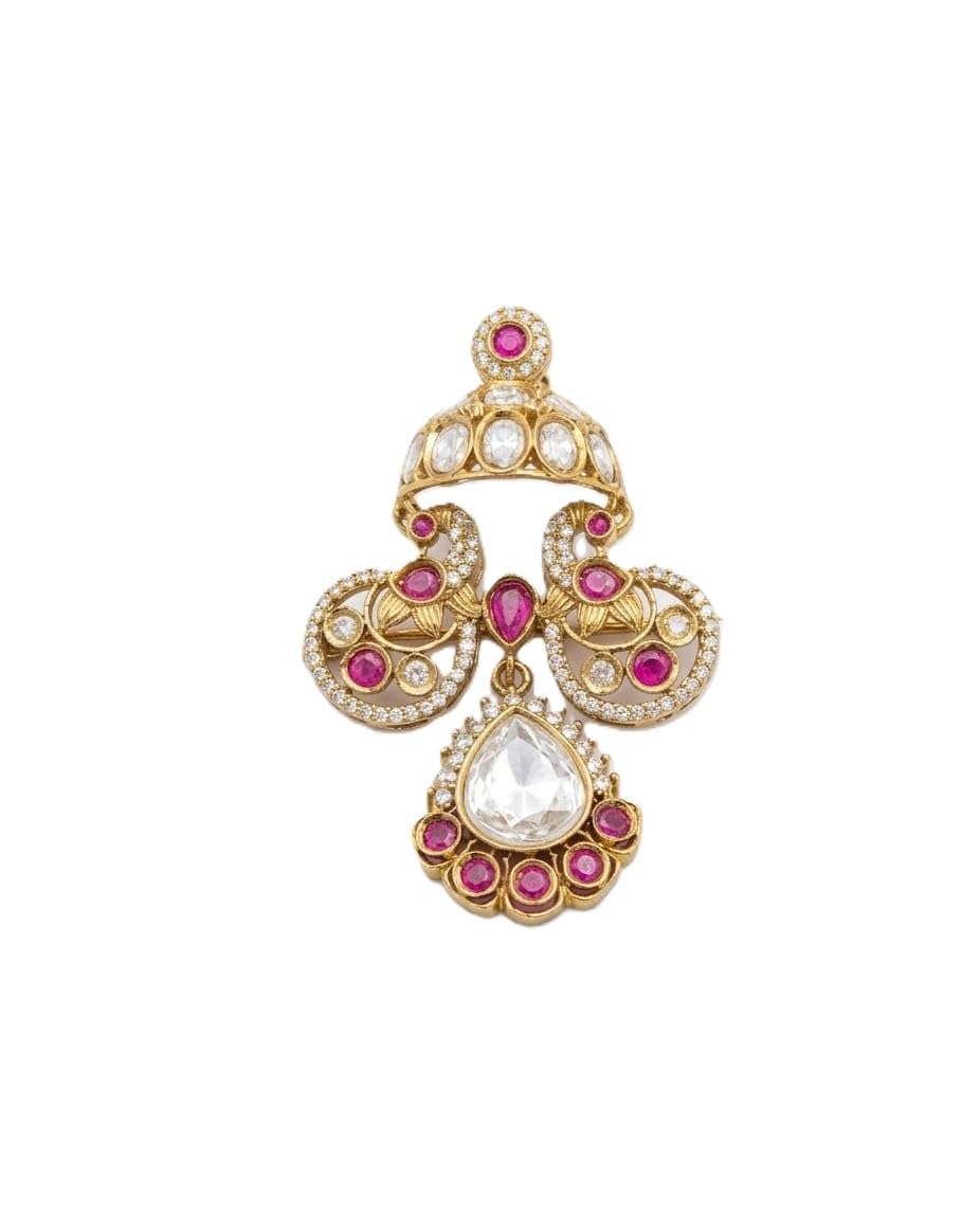 colour of happiness stunning antique-inspired brooch-picture-16