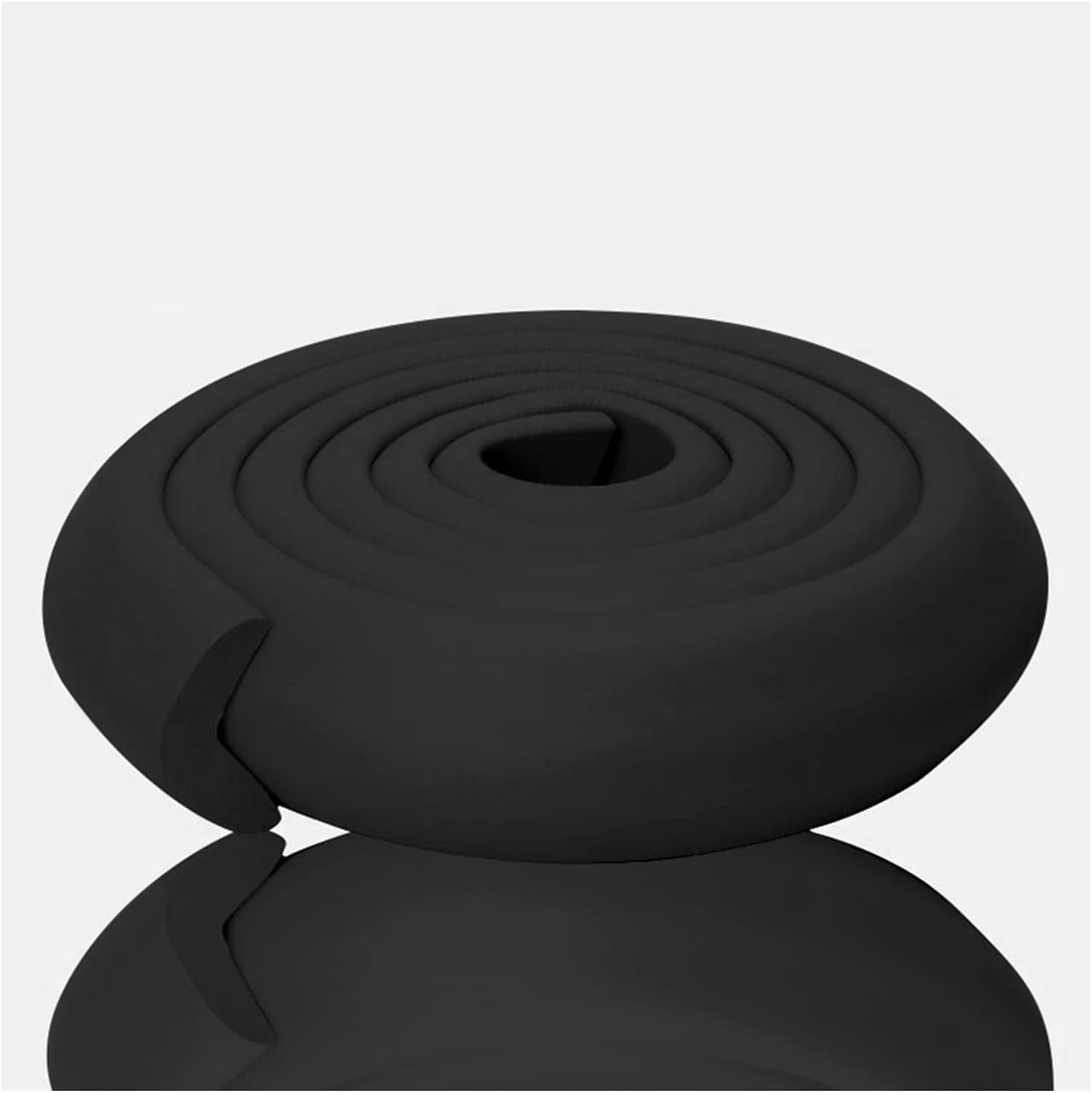 MekUk Protección para Parachoques Valla de borde protector, cojín de espuma de seguridad suave de 6,5 pies, tira de borde de muebles autoadhesiva for oficina en casa Protectores para Esquinas de la Co