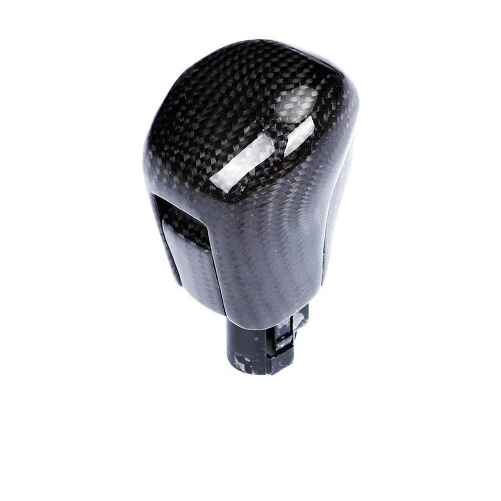 Sxqpocar Black Real Carbon Fiber Gear Shift Knob For Civic 2016-2021 Gear Ball Head Shift Lever Head(Black)