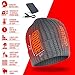 ActionHeat 5V Battery Heated Waffle Knit Hat - 3 Heat Settings - Rechargeable- for Outdoor Activities Grey