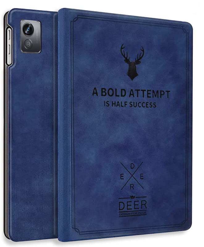 Robustrion Cover for Realme Pad X 11 inch Tablet Case Deer Pattern Flip Stand Cover - Blue (B0B6R61L7C) Amazon Price History, Amazon Price Tracker
