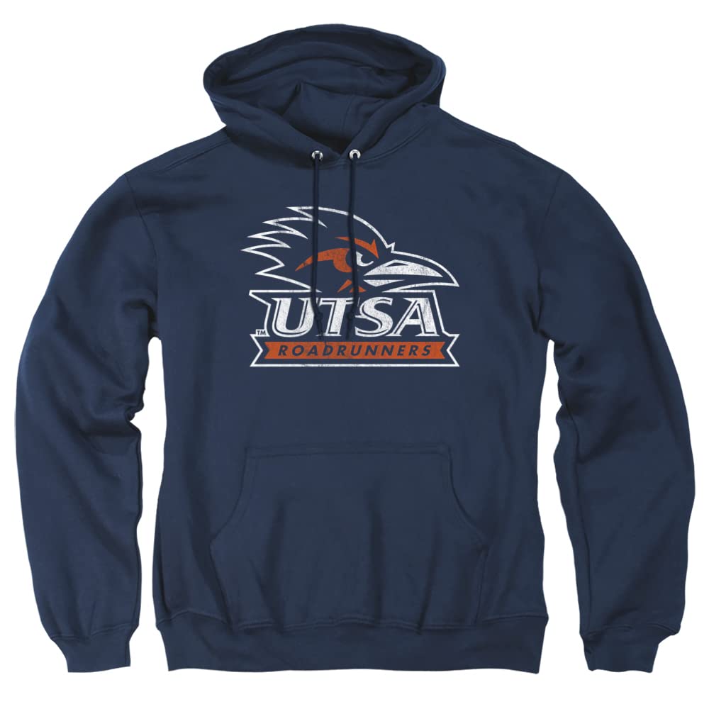 LOGOVISION Official Collegiate Distressed Primary Logo Adult Pullover Hoodie Collection — view 342