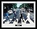 Produktbild 1art1 The Beatles - Abbey Road Gerahmtes Bild Mit Edlem Passepartout | Wand-Bilder | Kunstdruck Poster Im Bilderrahmen 40 x 30 cm