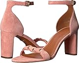 Riemchen Typ: Knoechel Riemen COACH Frauen Heel Sandal Offener Zeh Leger Leder Knoechel Riemen Sandalen Pink Groesse 9.5 US /41 EU