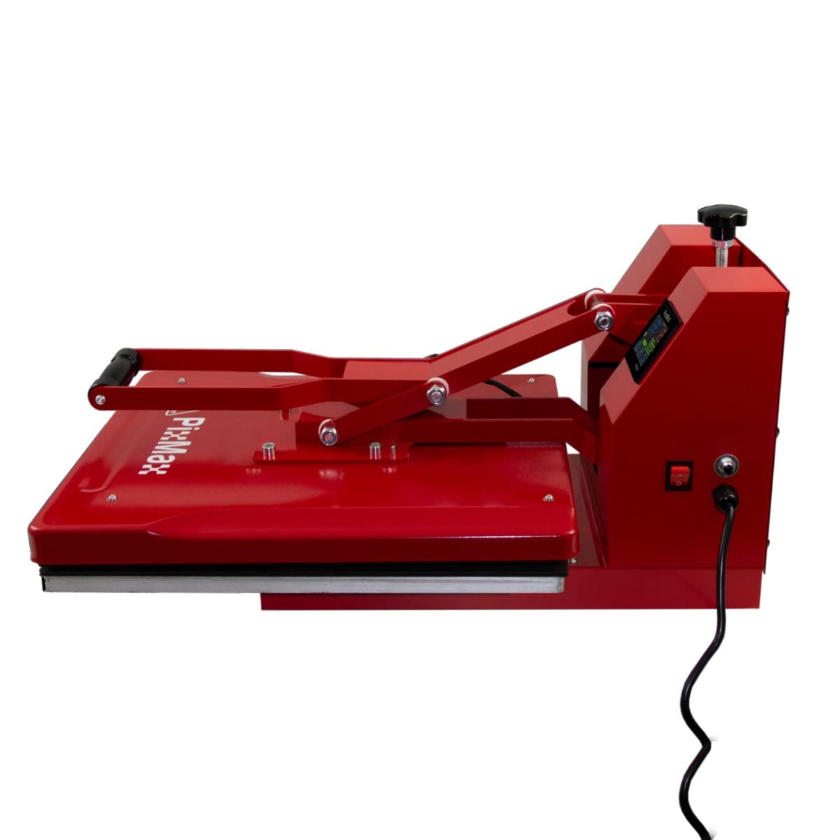 PixMax Stampa a Caldo per Il trasferimento Digitale a Sublimazione 50x50cm Display Touchscreen Pressione Regolabile Inchiostro Vinile 250°C Fai da Te Professionale 10 Fogli di Sublimazione in Omaggio