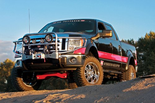 Warn 82700 Gen Ii Trans4Mer Headlamp Brush Guard, Fits: Dodge Ram 2500, 3500 (2010-2012), Polished Stainless Steel #TOP1