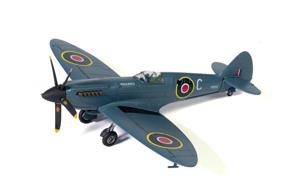 Corgi AA38708 Supermarine Spitfire PR.XIX Model Airplane - 1:72 Diecast Planes & Aircraft Models for Ages 14+, Die Cast Aeroplane/Plane, Toy Airplanes - Aviation Archive Collectible Gift