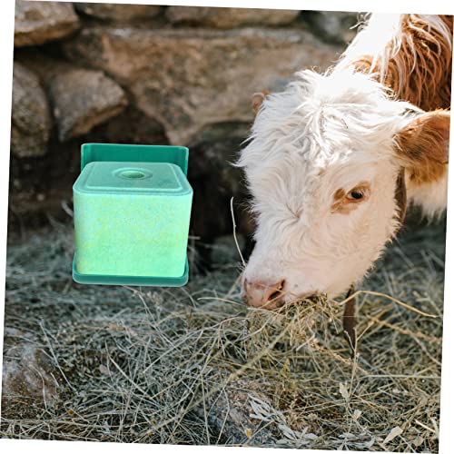 Boîte à sel pour moutons au pâturage auge plastique élevage