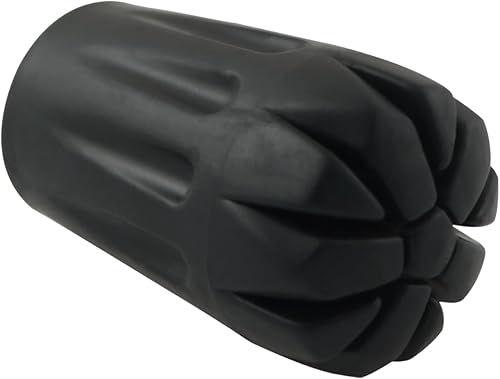 Miniatura 4 de Accesorios para bastón de senderismo al aire libre, funda de goma, punta de batalla, parte inferior redonda, cubierta de pie de herradura,