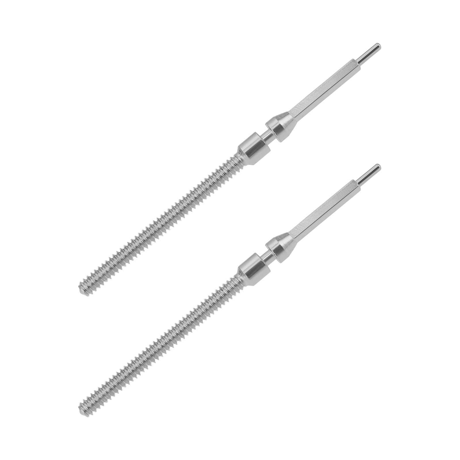 EMSea 2Pcs Winding Stem Compatible with 2813 8205 Movement Accessories
