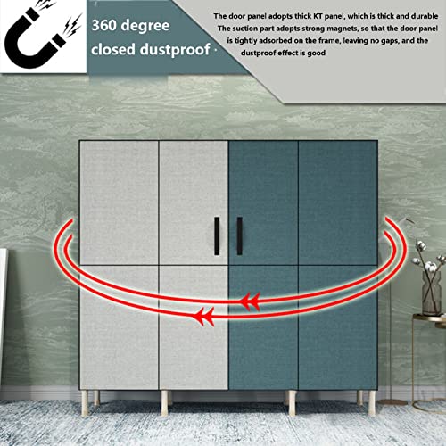 Armario plegable portátil ideal para ordenar tu ropa en salas de alquiler 5