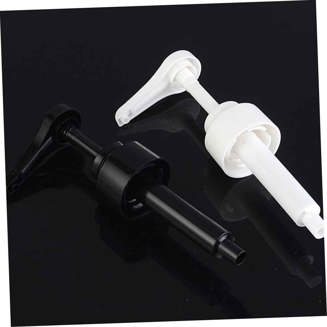 FOMIYES Syrup Bottle Nozzles Pressure Oil Sprayers Elegant Sauce Dispenser Pumps