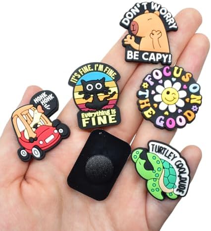 50Pcs Funny Shoe Charms,shoes decoration accessories Polyvinyl Chloride Party Gifts for Child Teen — view 2