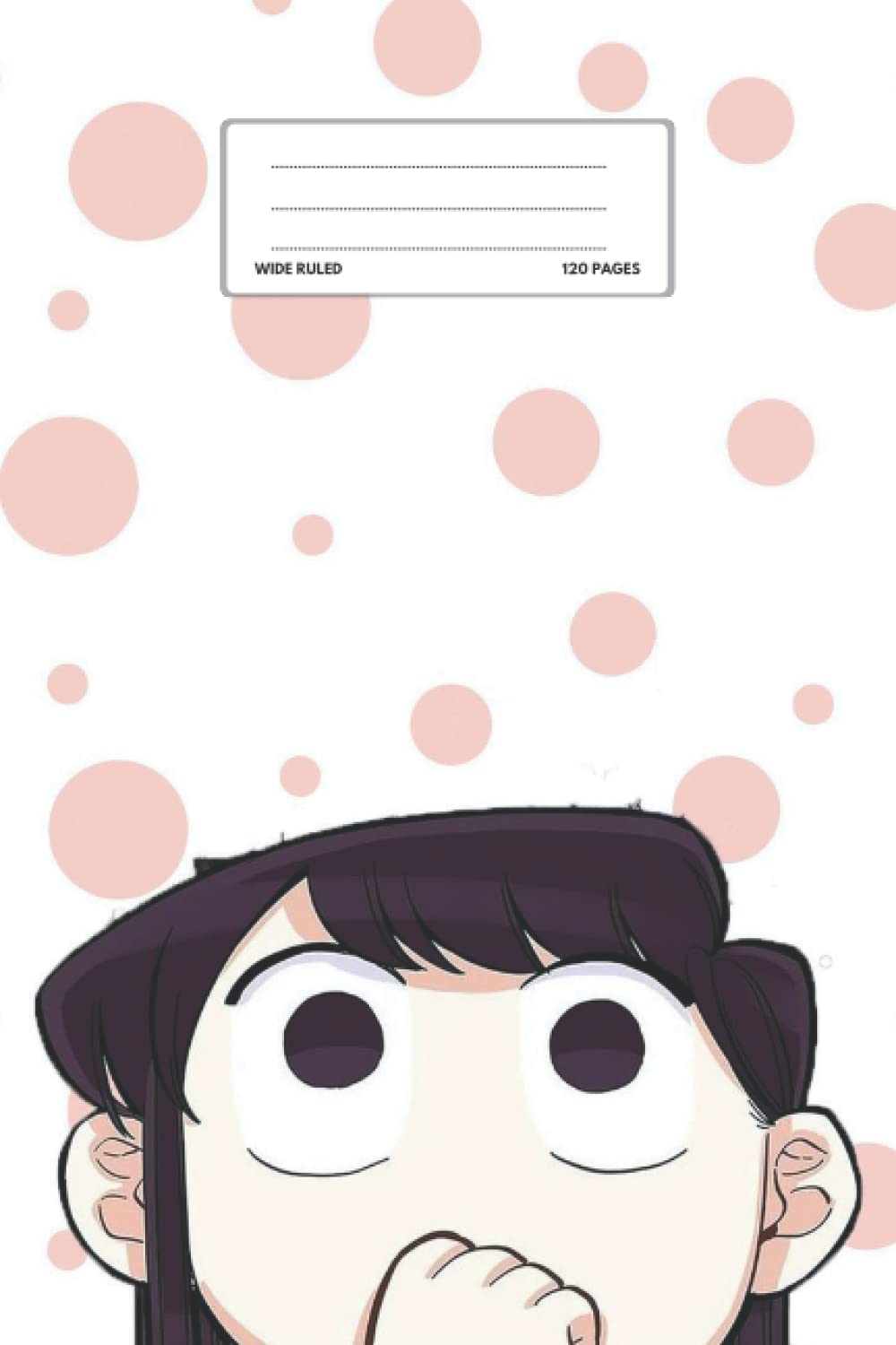 Komi San Composition Notebook: Komi Can't Communicate College Ruled Journal Design Perfect for All Ages |Size 9” x 6”| 120 Pges | 73