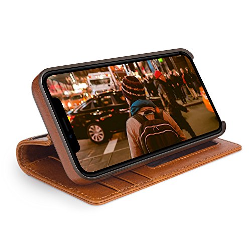 Image of Twelve South Folio Case For Iphone Xr - Cognac - Brown