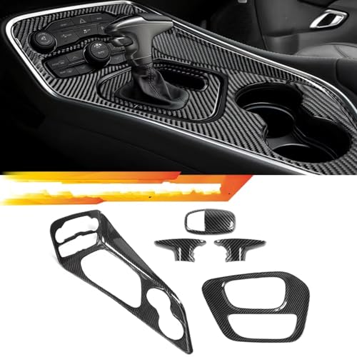 Autocollants levier de vitesse Dodge Challenger pour masquer rayures console