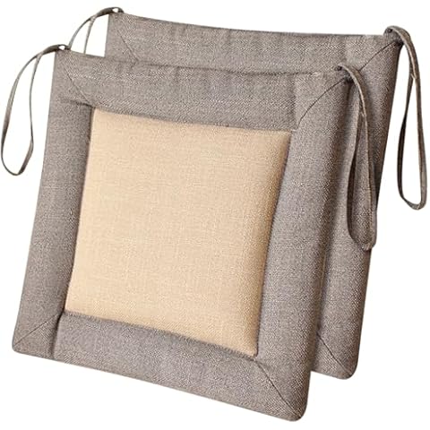 GZYZPDF Dining Chair Pads with Ties Cover