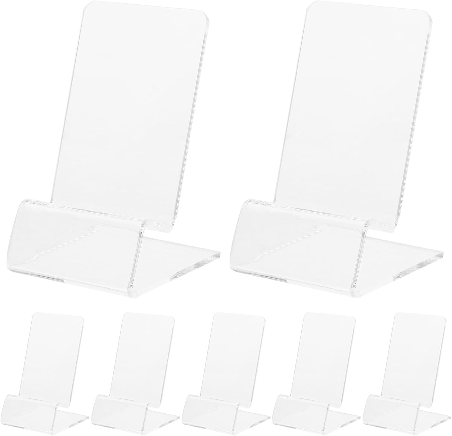 ARTIBETTER Acrylic Desk Phone Stand Holder 10pcs for Phone Display