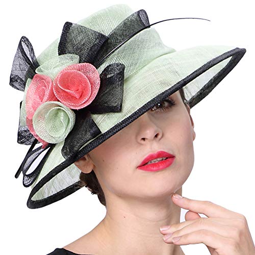 3 Layer Sinamay Summer Hat
