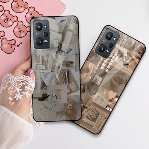 Image of COLORflow Back Cover Compatible with Realme GT Neo 2 5G | Aesthetic Color Customized | Shockproof TPU Bumper with Camera Protection Back Cover Compatible with Realme GT Neo 2 5G