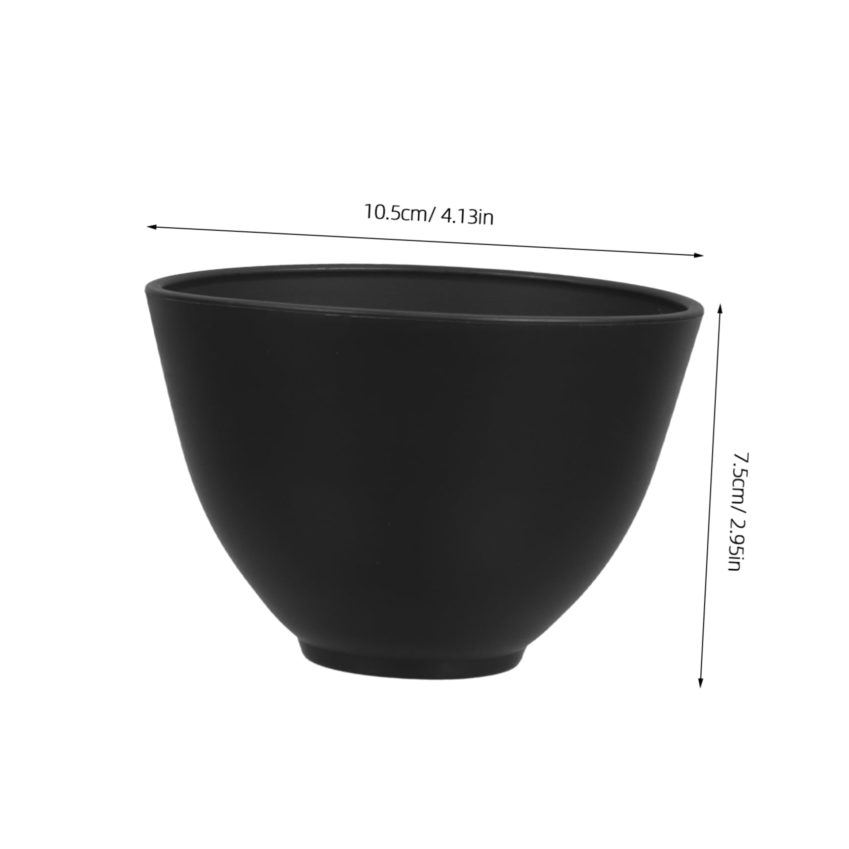 Healeved Diy Mask Bowl Set 4-piece Silicone Mixing Bowl Set Mask Applicator Skincare Tool Kit