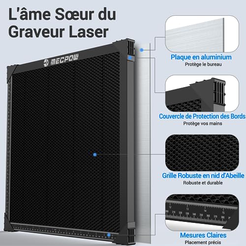 Gravure précise et dissipation rapide de la chaleur avec ce lit laser - 3