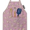 Urban Infant Little Helper Kids Apron - Children's Cooking Art Gardening - Great Gift for Toddler Boys and Girls - Llamas, Small #1