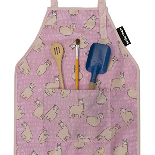 Urban Infant Little Helper Kids Apron - Children's Cooking Art Gardening - Toddler Boys And Girls - Llamas #TOP1